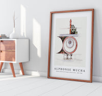 Alphonse Mucha - Mosaic pattern for Fouquet jewelry store 1869-1939