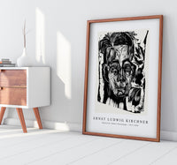 Ernst Ludwig Kirchner - Head of Dr. Robert Binswanger 1917-1918