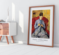 Paul Cezanne - Paul Cézanne's wife 1877