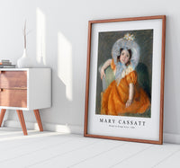 Mary Cassatt - Margot in Orange Dress 1902