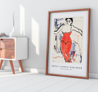 Ernst Ludwig Kirchner - Performer Bowing 1909