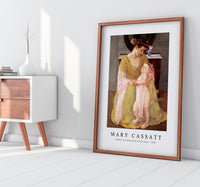 Mary Cassatt - Mother and Child with a Rose Scarf 1908