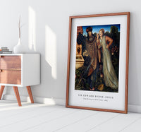 Sir Edward Burne Jones - King Mark and La Belle Iseult (1862)