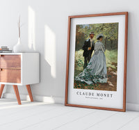 Claude Monet - Bazille and Camille 1865