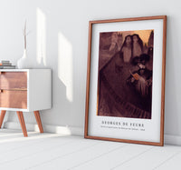 Geoges De Feure - Dessin original pour les Maîtres de l'Affiche (1898)