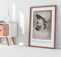 Gerrit Willem Dijsselhof - Roman head with helmet 1876-1924