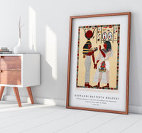 Giovanni Battista Belzoni - Tableau supposed to represent the Goddess Isis illustration from the kings tombs in Thebes 1778-1823