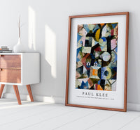 Paul Klee - Composition with the Yellow Half-Moon and the Y 1918