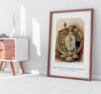 Sir Matthew Digby Wyatt - Enamelled vase and dish 1820-1877