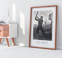 Paul Signac - The Wreckers (Les Démolisseurs) (1896)