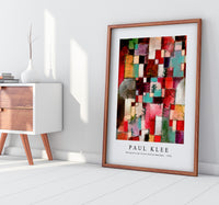 Paul Klee - Red green and Violet–Yellow Rhythms 1920