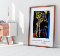 Ernst Ludwig Kirchner - Peter Schlemihl's Wondrous Story Schlemihl in the Solitude of His Room 1915