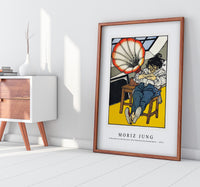 Moriz Jung - A Beethoven Enthusiast (Ein Beethovenschwärmer) (1911)