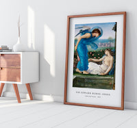 Sir Edward Burne Jones - Cupid and Psyche (ca. 1870)