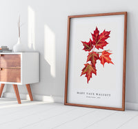 Mary Vaux Walcott - Autumn Leafes  (1874)