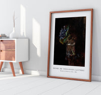 Henri De Toulouse–Lautrec - Bouquet of Violets in a Vase 1882