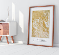 Jan Toorop - Woman Lying in the Dunes near Noordwijk (1902)