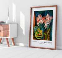 Ernst Ludwig Kirchner - Pink Roses 1918