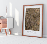 Ito Jakuchu - White Plum Blossoms and Moon (1755)