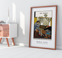 Moriz Jung - Viennese Café The Chess Players (Wiener Café Die Schachspieler) (1911)