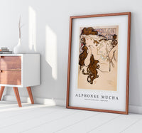 Alphonse Mucha - Salon des Cent poster 1869-1939