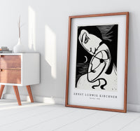 Ernst Ludwig Kirchner - The Kiss 1930