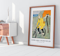 Edward Penfield - Man riding bicycle 1894