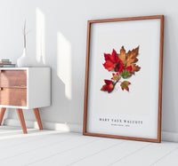 Mary Vaux Walcott - Autumn Leaves (1876)