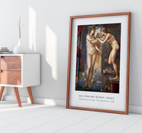 Sir Edward Burne Jones - Pygmalion and the Image - The Godhead Fires (1878)