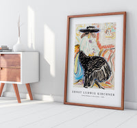 Ernst Ludwig Kirchner - Seated Woman in the Studio 1909