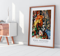 Paul Cezanne - The Flowered Vase (Le Vase Fleuri) 1896-1898