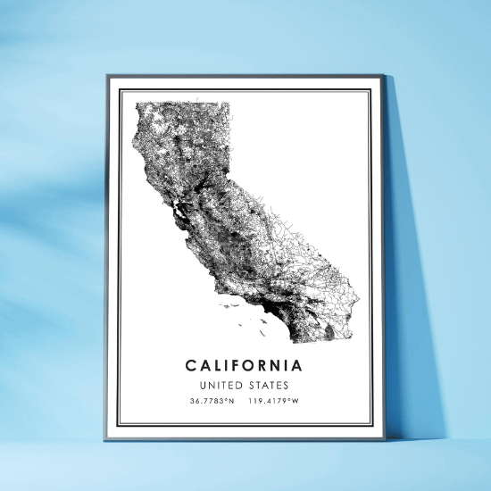 Looking for the best online shop for framed maps in the United States?