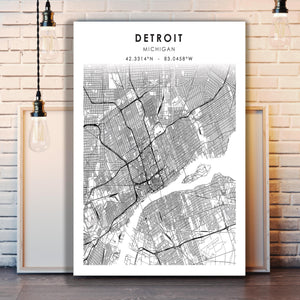 Scandinavian Style Maps
