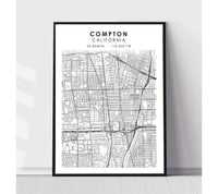 
              Columbia, Missouri Scandinavian Map Print 
            