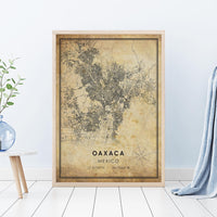 
              Oaxaca Minimalistic wall art poster
            