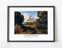 
              Giorgione - Il Tramonto (The Sunset) 1505
            