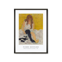 Pierre Bonnard - Woman Putting on Her Stockings (1893)