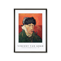 Vincent Van Gogh - Self-Portrait with Bandaged Ear and Pipe 1889