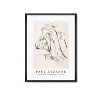 
              Paul Cezanne - Leaning Smoker (Fumeur accoudé) 1890-1891
            