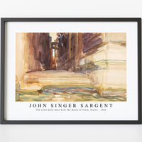 John Singer Sargent - The Calle della Rosa with the Monte di Pietà, Venice (ca. 1904)