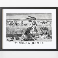 winslow homer - Low Tide-1870