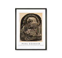 
              Paul Gauguin - The God (Te atua), from the Suite of Late Wood-Block Prints 1898-1899
            