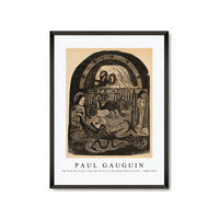 Paul Gauguin - The God (Te atua), from the Suite of Late Wood-Block Prints 1898-1899