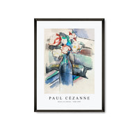
              Paul Cezanne - Roses in a Bottle 1900-1904
            
