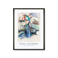 Paul Cezanne - Roses in a Bottle 1900-1904