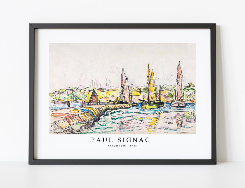 Paul Signac - Concarneau (ca.1925)