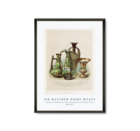 
              Sir Matthew Digby Wyatt - A group of earthenware vases by Mansard of Voisinlieu France 1820-1877
            