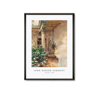 
              John Singer Sargent - The Patio (1908)
            