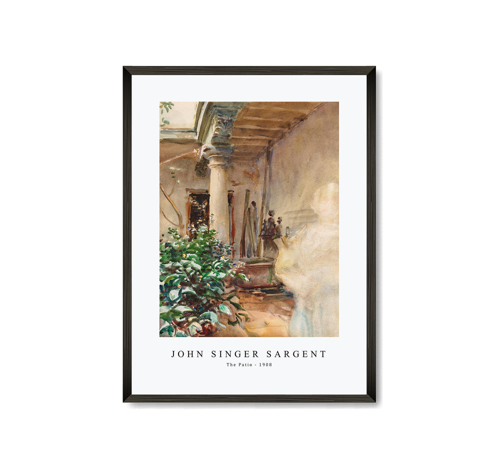 John Singer Sargent - The Patio (1908)