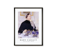 
              Mary Cassatt - Lady at the Tea Table 1883-1885
            